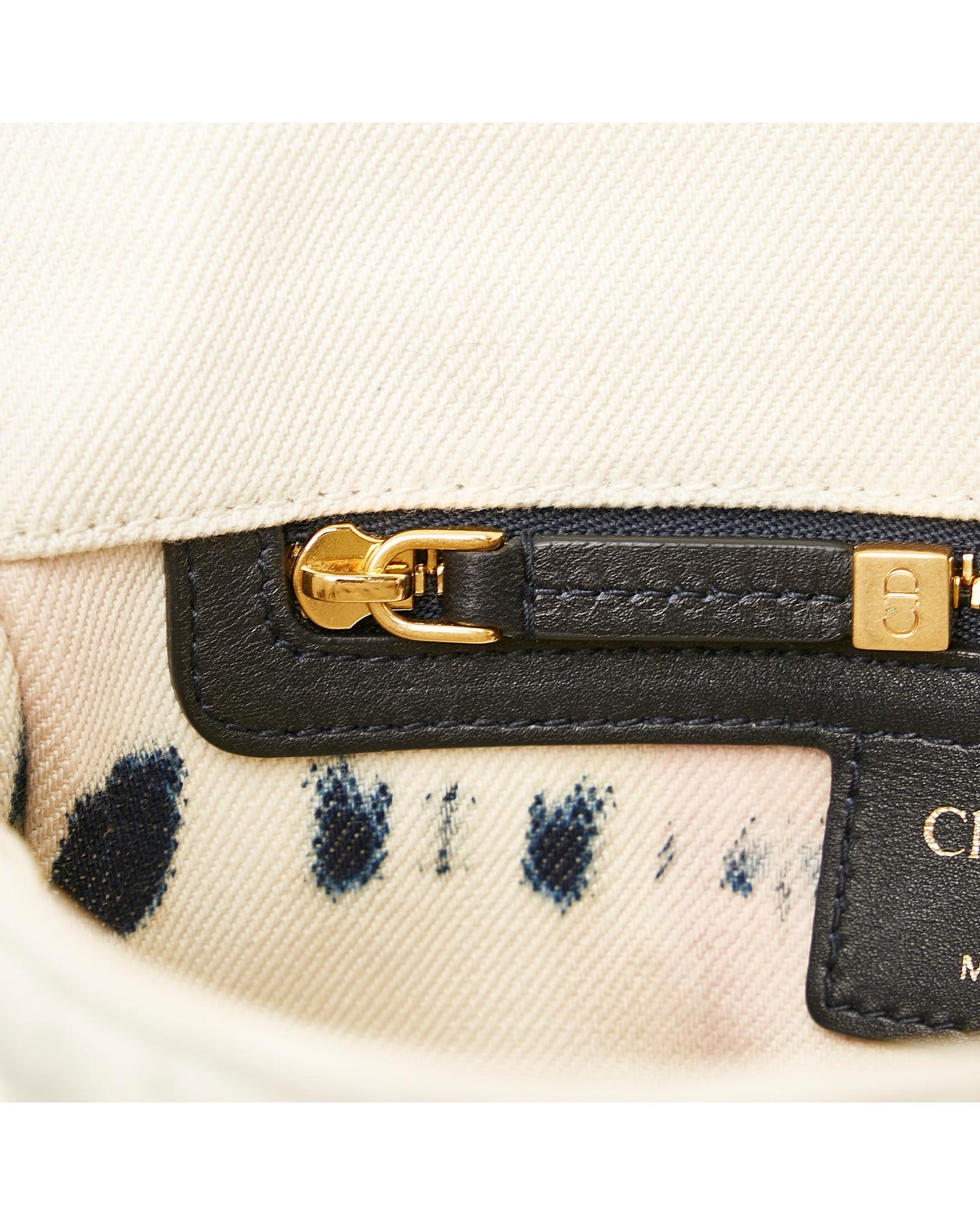 Dior Caro Tie Dye Denim Crossbody Bag