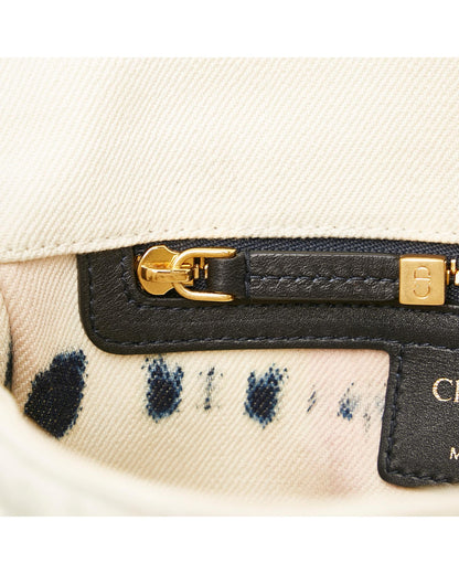 Dior Caro Tie Dye Denim Crossbody Bag
