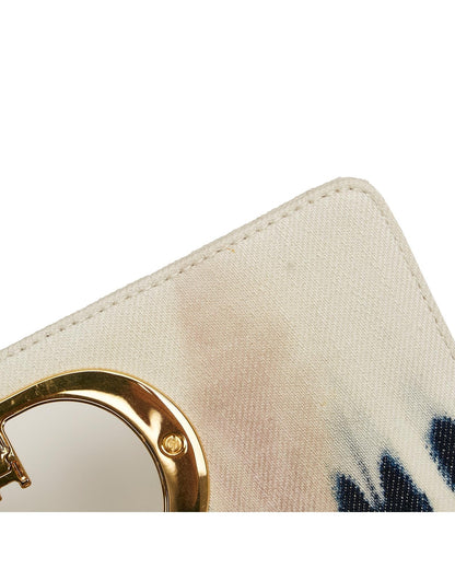 Dior Caro Tie Dye Denim Crossbody Bag
