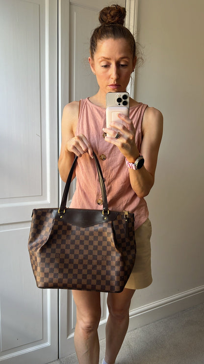 Louis Vuitton Westminster MM Tote Damier Ebene