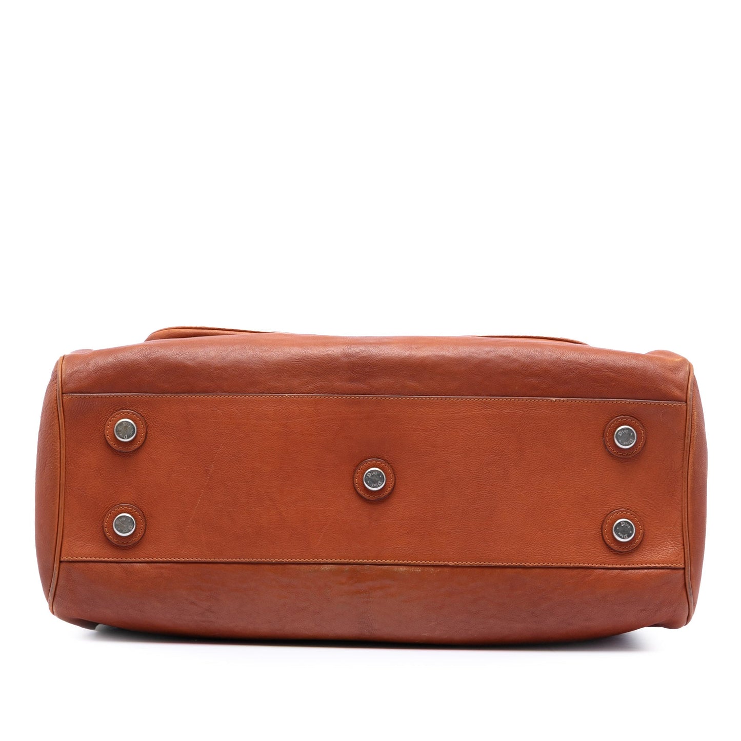 Brown Dior Large Calfskin My Dior Pockets Frame Handbag