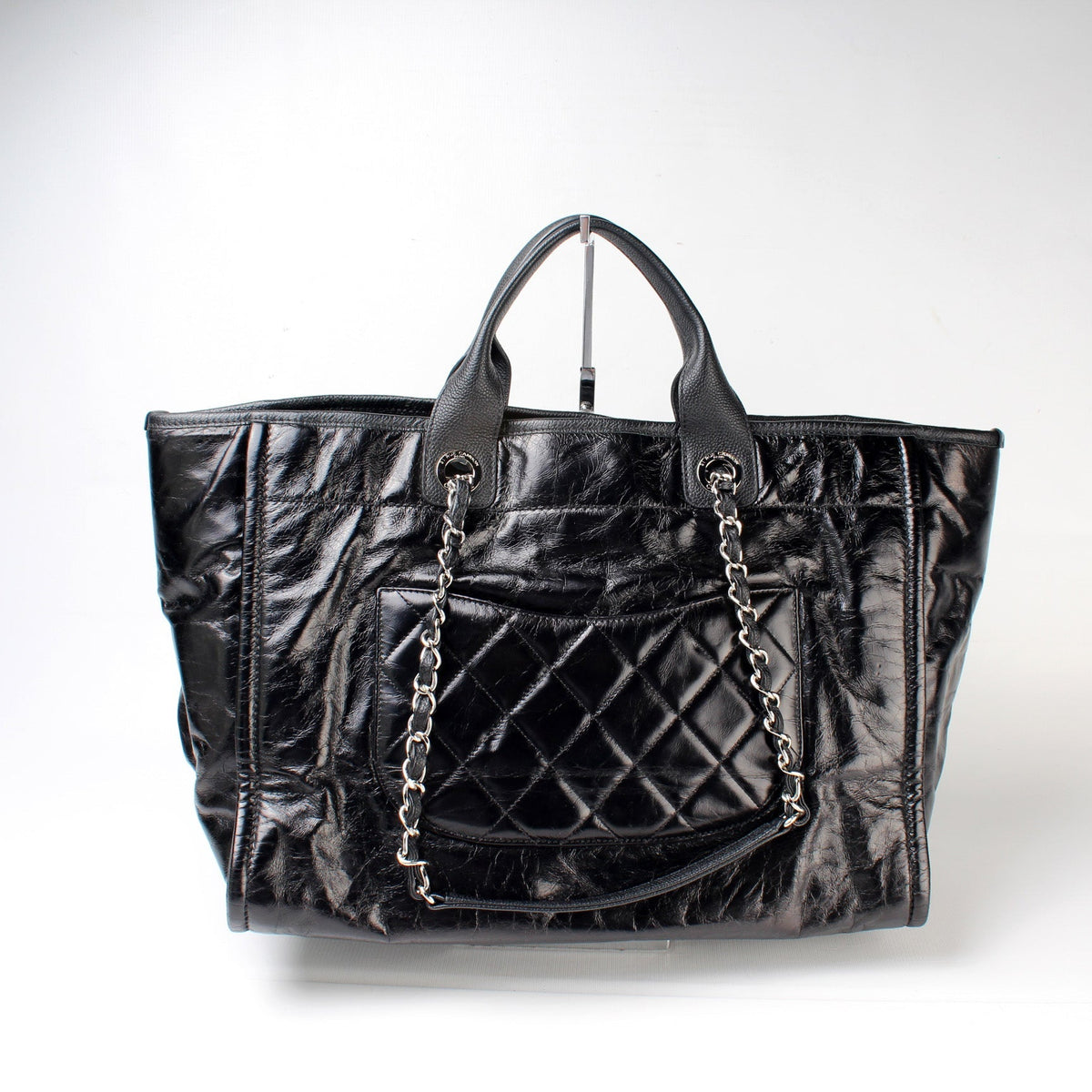 Deauville Glazed Calfskin MedIum 22M