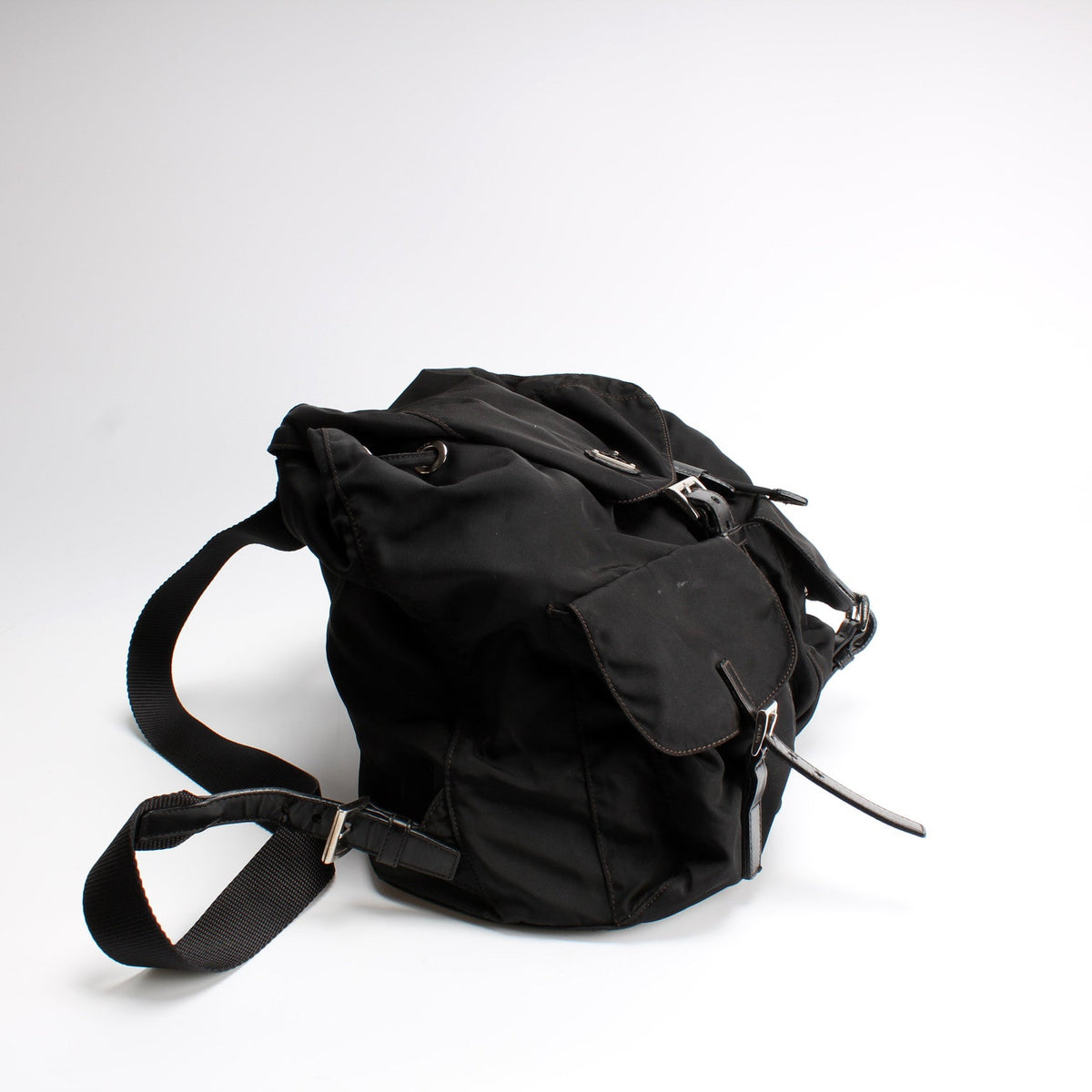 Vintage Nylon Backpack Large