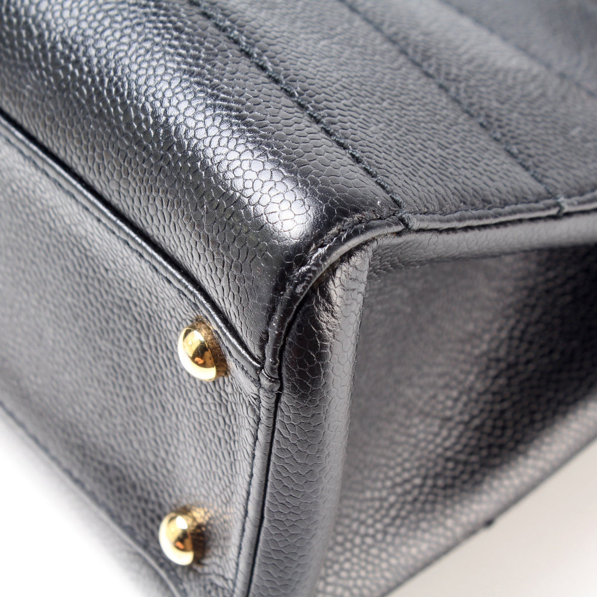 Chocolate Bar Shoulder Bag Caviar