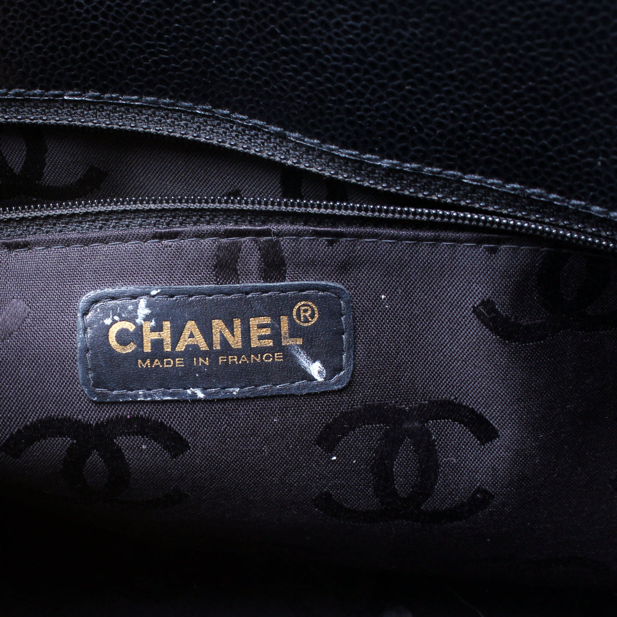 Chocolate Bar Shoulder Bag Caviar