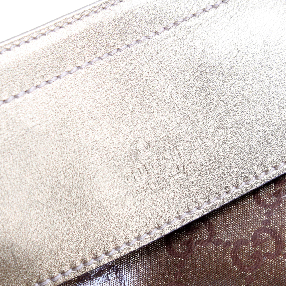 28566 GG Coated Canvas Waist Bag