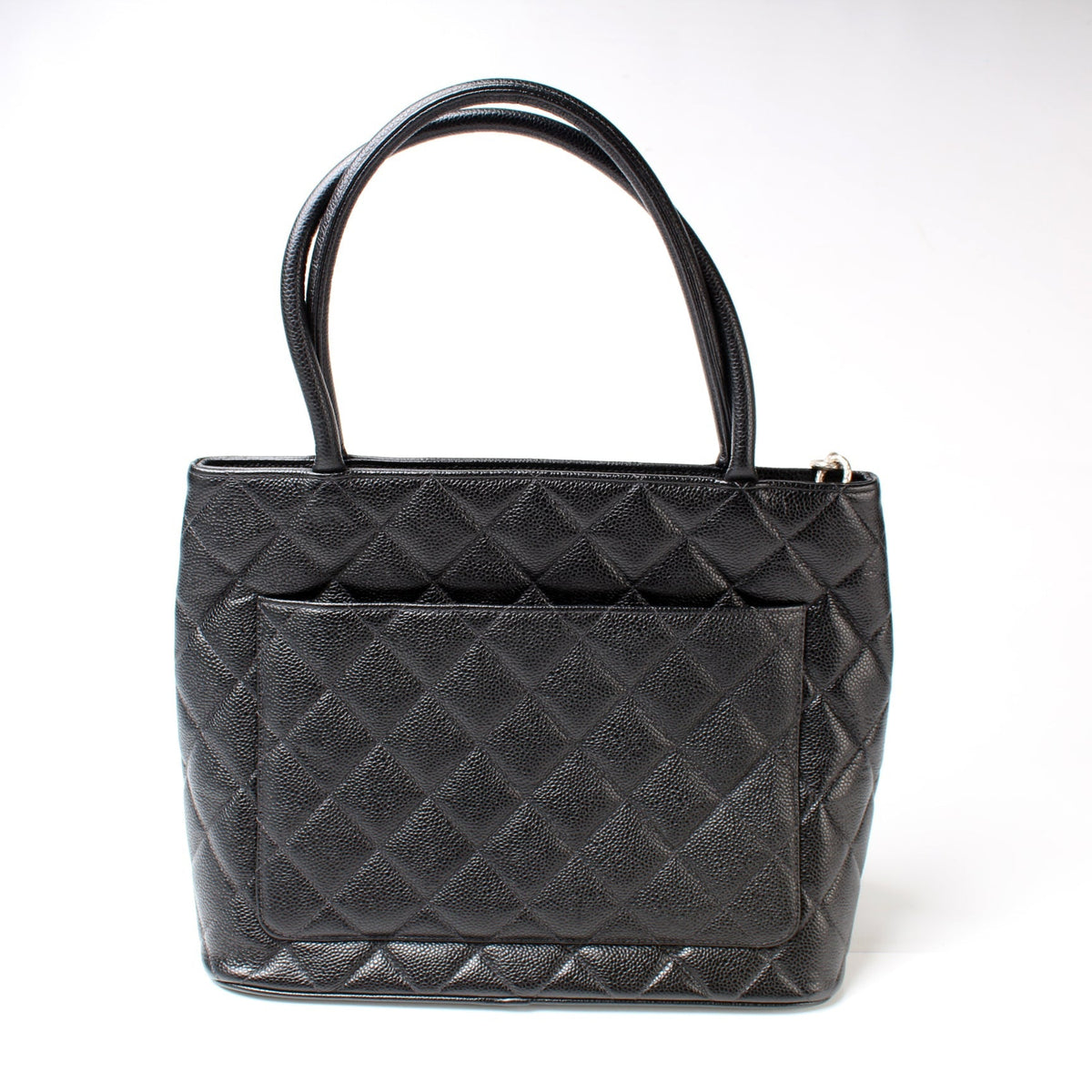 Medallion Tote Caviar