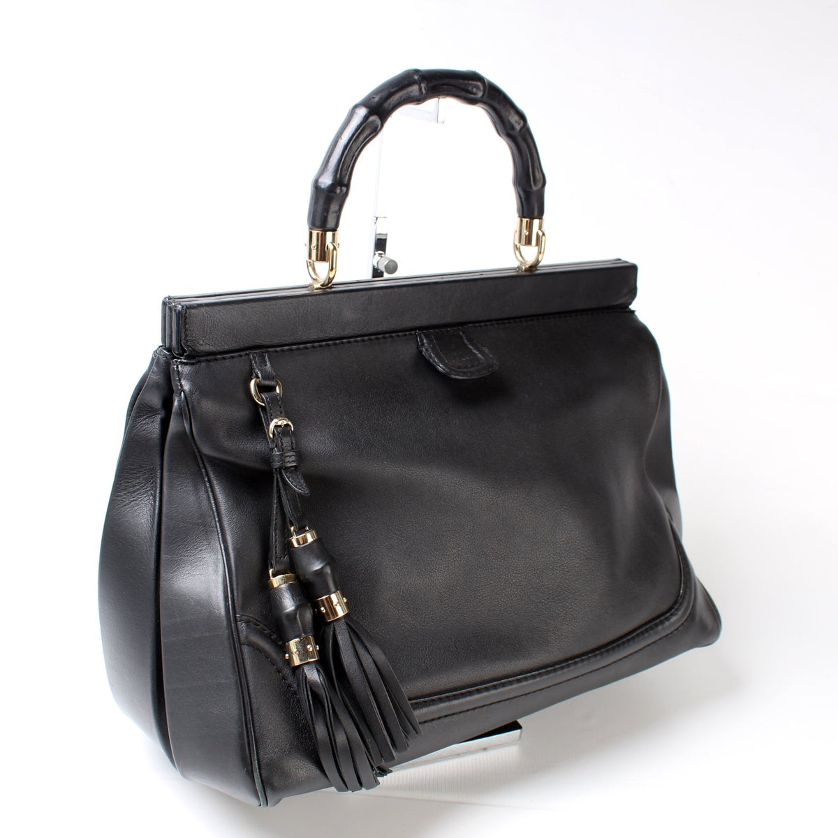 296860 Bold Bamboo Top Handle Bag Medium