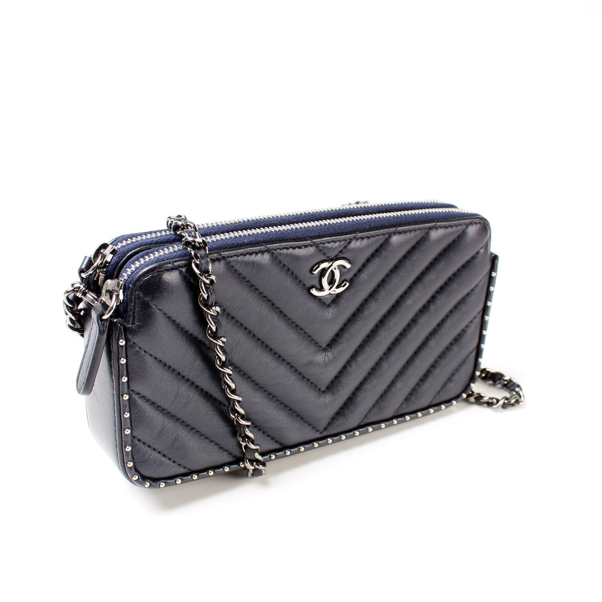 WOC Double Zip 26M Studded
