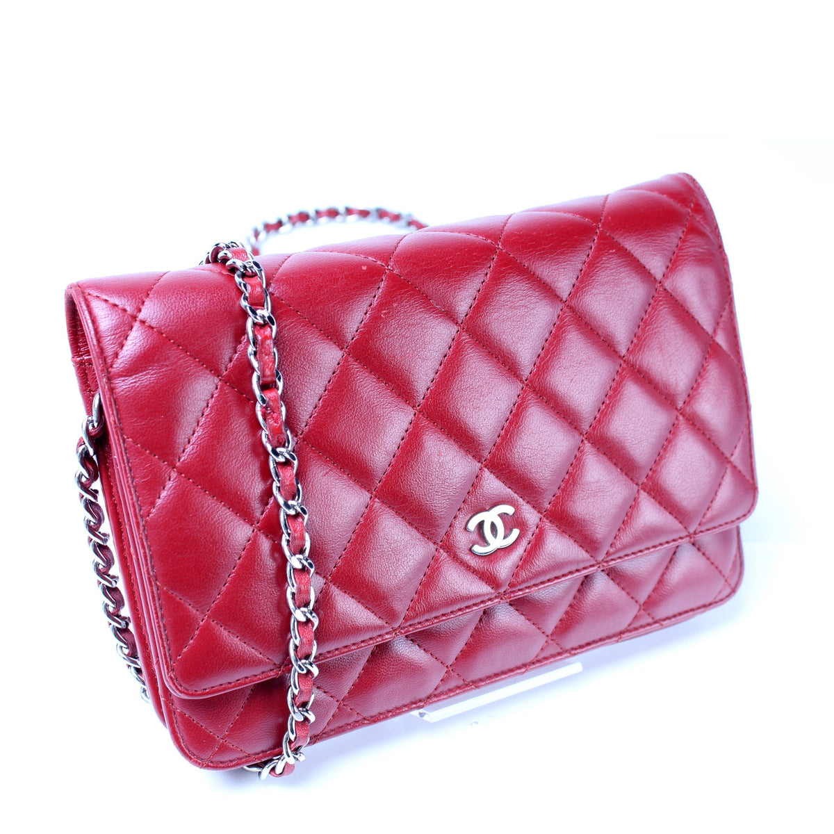 WOC Classic Quilted Lambskin 16M