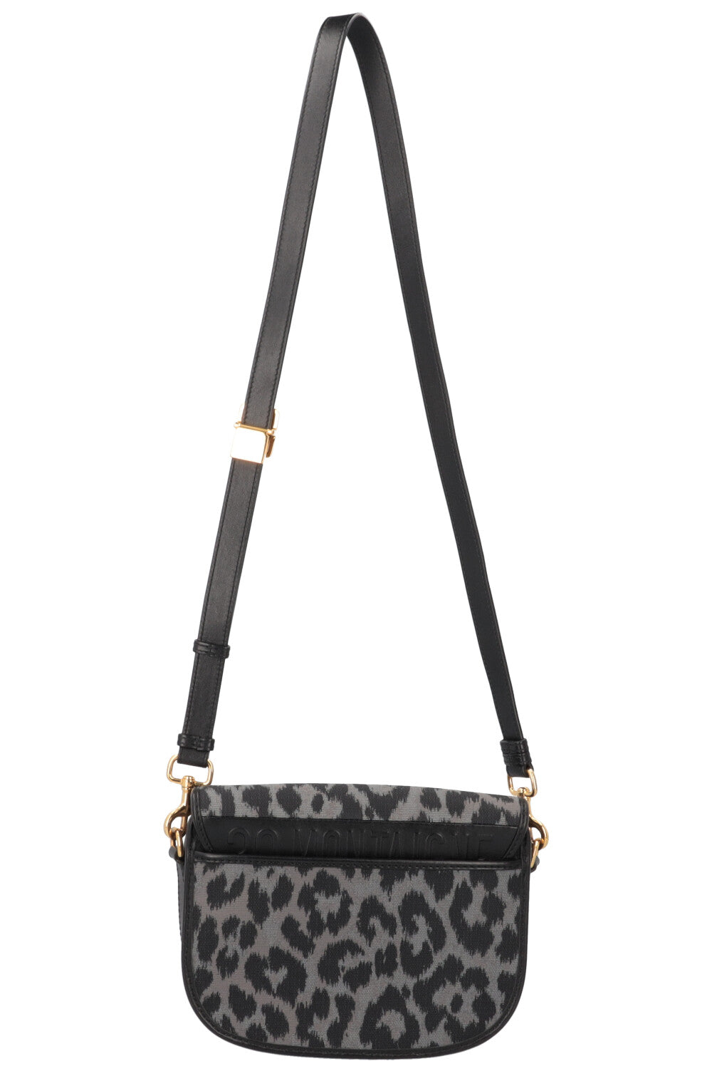 Christian Dior Gray Mizza Embroidery Bobby Bag Medium