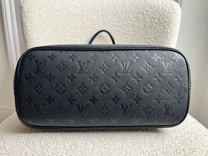 Louis Vuitton Neverfull MM Black Empreinte (RRP £1,970)