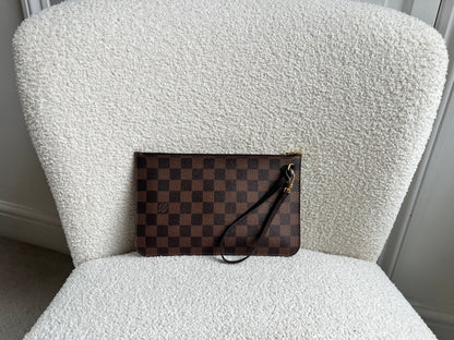 Louis Vuitton Pouch (from Neverfull) in Damier Ebene