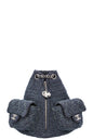 Chanel Backpack is Back Tweed Navy