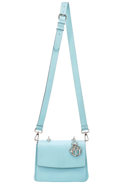Christian Dior Bedior Mini Bag Leather Blue