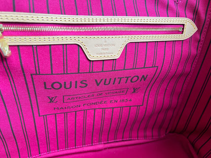 Louis Vuitton Neverfull MM Monogram Pivoine (RRP £1,430)