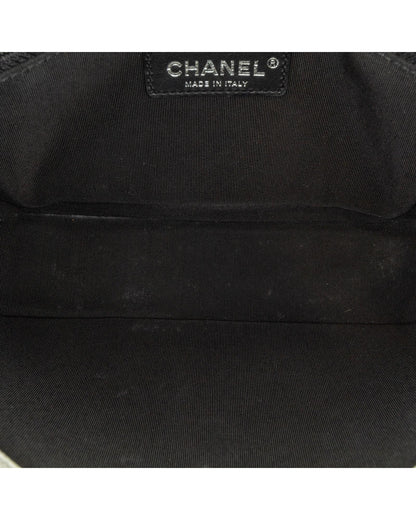 Chanel 19 Bag White Caviar Leather Crossbody Bag