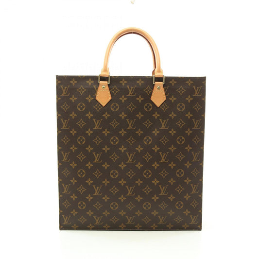Louis Vuitton  Coated Canvas Leather Tote Bag