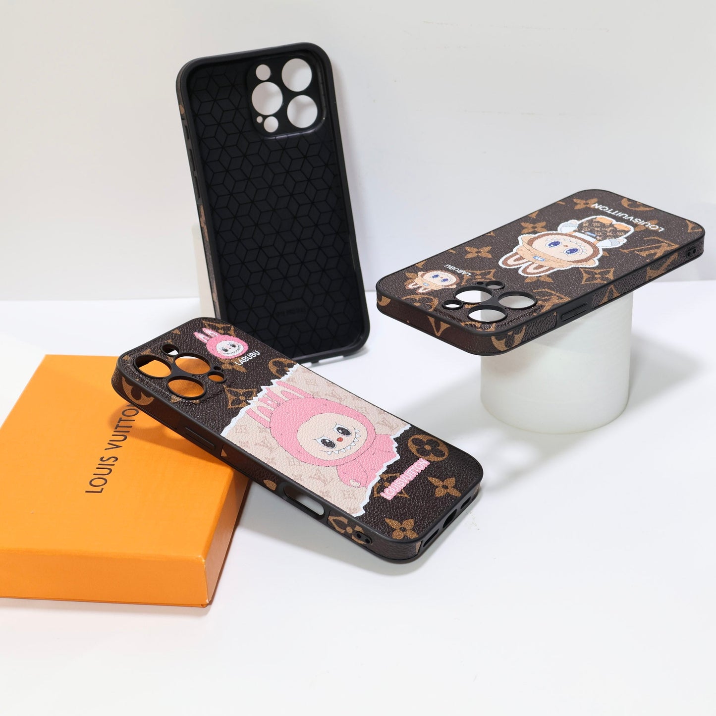 LV iPhone Case Labubu Style for 1316 Pro Max Series