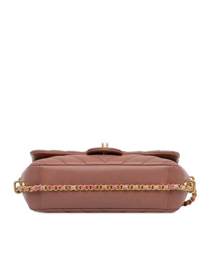 Chanel 19 Mini Crossbody Bag in Pink