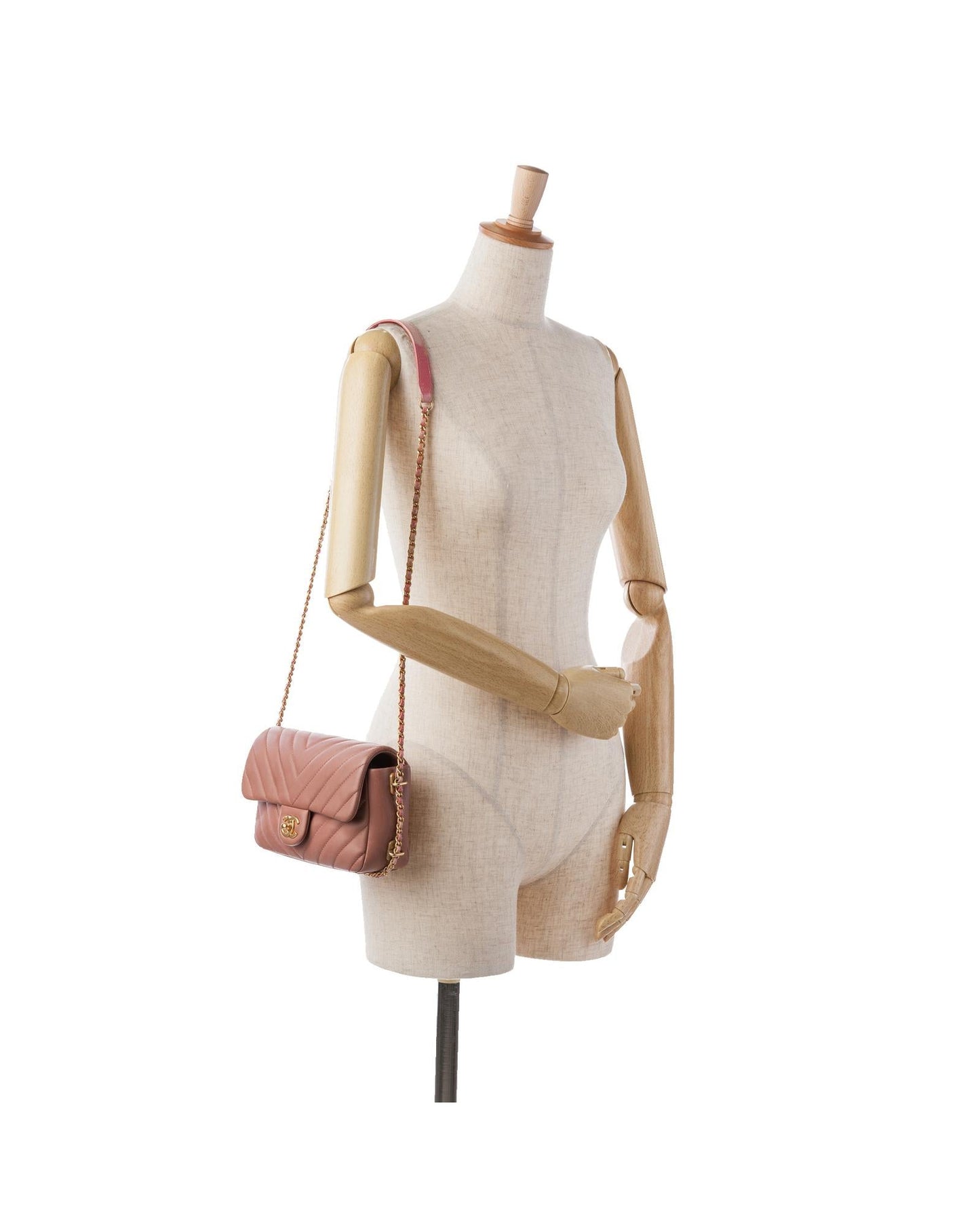 Chanel 19 Mini Crossbody Bag in Pink