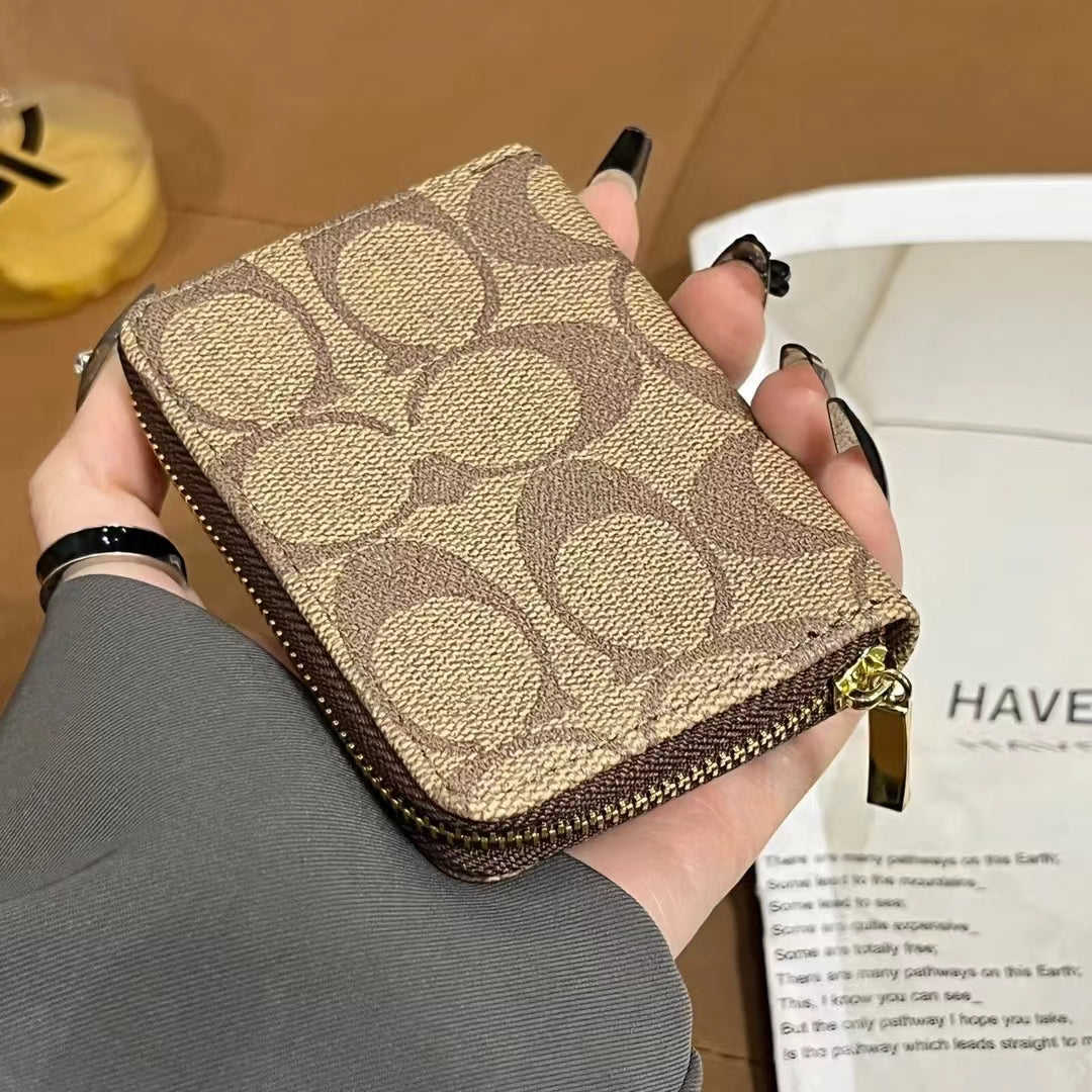 Luxury MK & Co-inspired zipper wallet collection