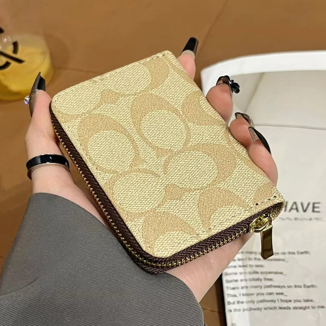 Luxury MK & Co-inspired zipper wallet collection