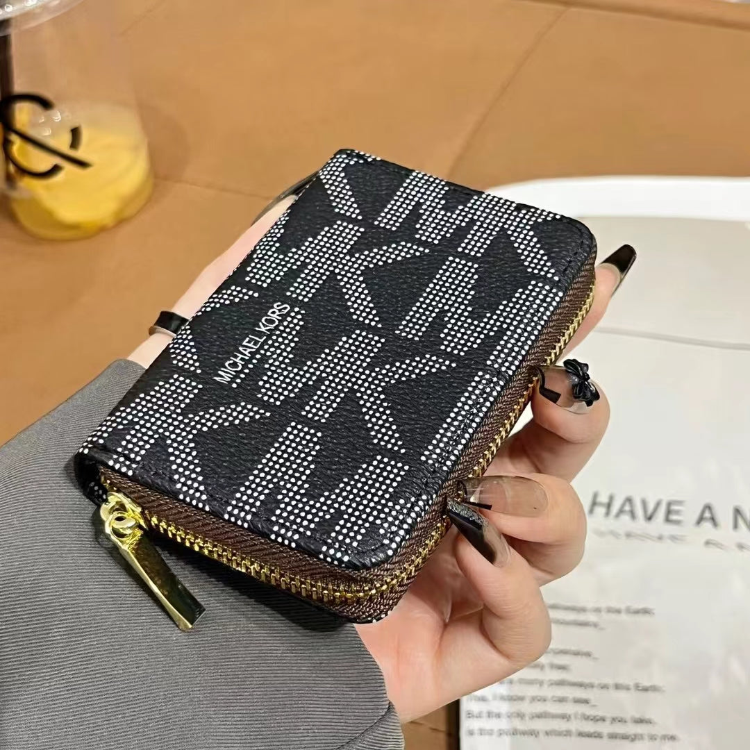 Luxury MK & Co-inspired zipper wallet collection