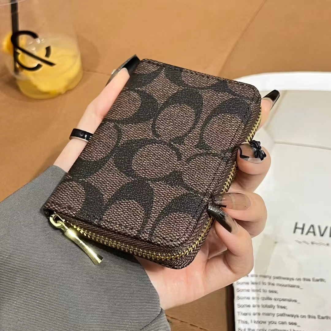 Luxury MK & Co-inspired zipper wallet collection