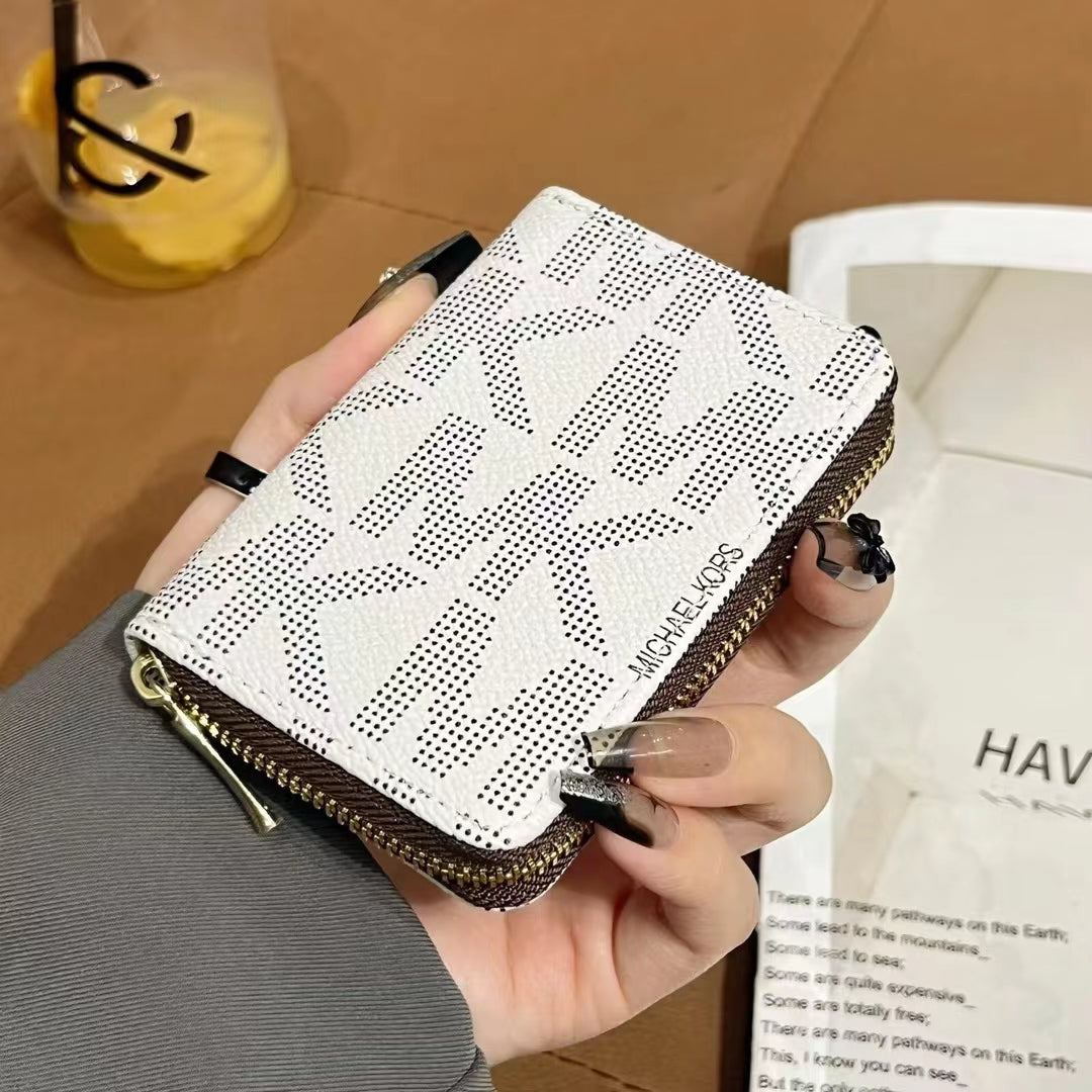 Luxury MK & Co-inspired zipper wallet collection