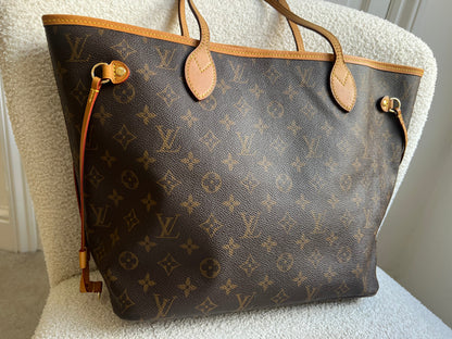 Louis Vuitton Neverfull MM Monogram Beige