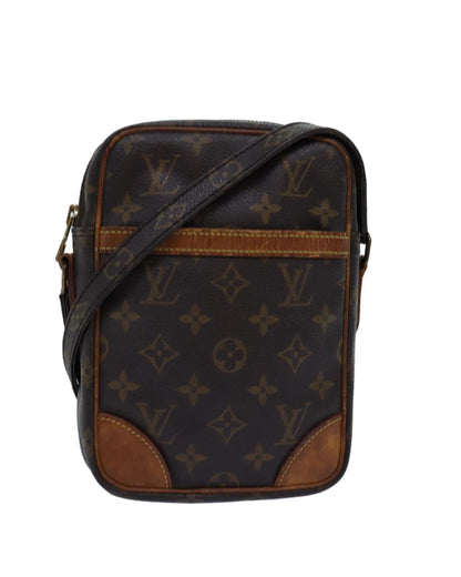 LOUIS VUITTON Pochette Accessoires Monogram Canvas Crossbody Bag M51240 Brown