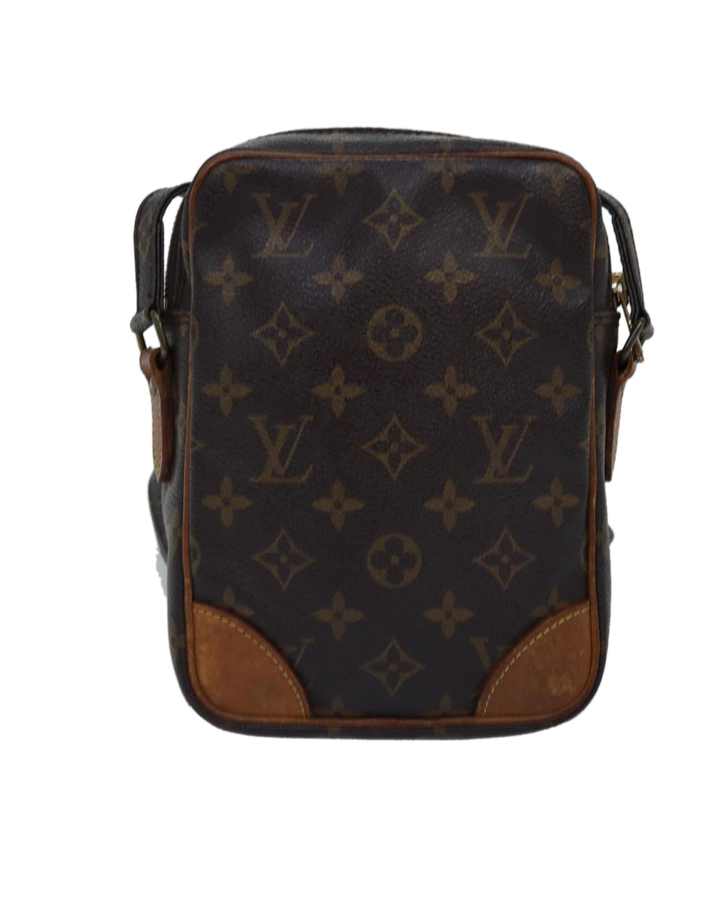 LOUIS VUITTON Pochette Accessoires Monogram Canvas Crossbody Bag M51240 Brown