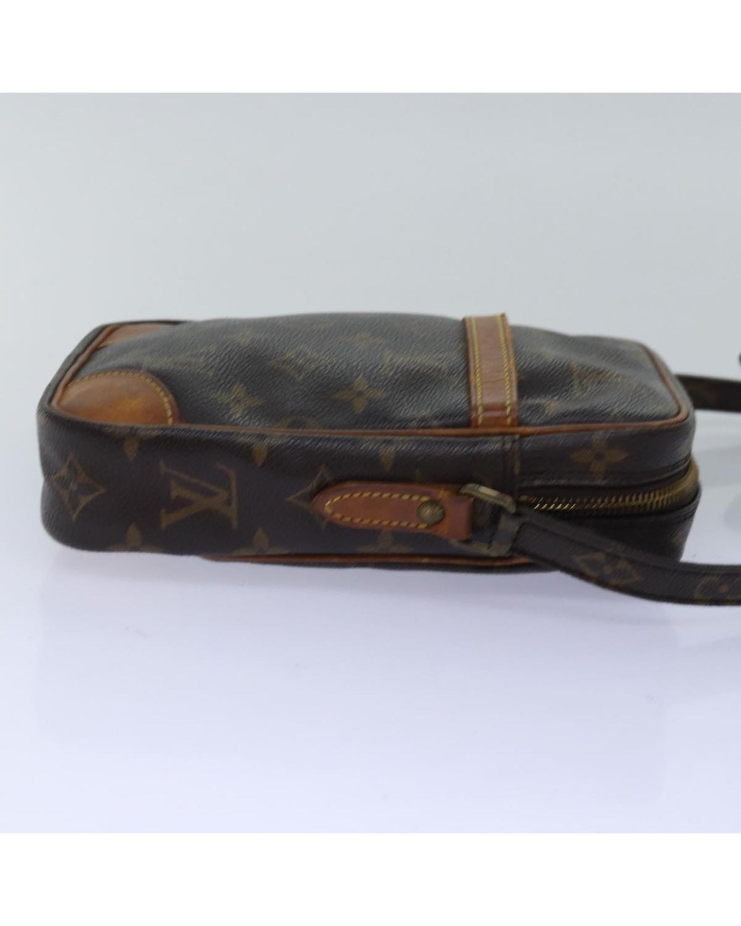 LOUIS VUITTON Pochette Accessoires Monogram Canvas Crossbody Bag M51240 Brown