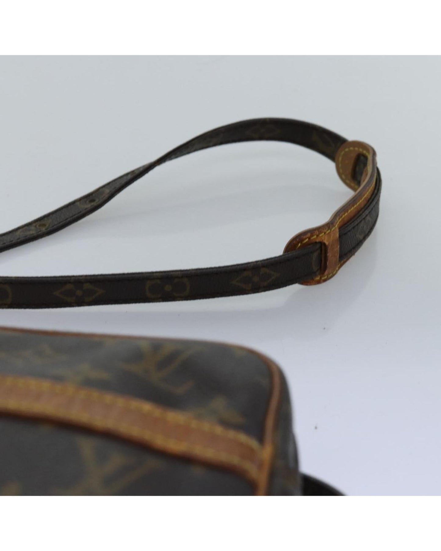 LOUIS VUITTON Pochette Accessoires Monogram Canvas Crossbody Bag M51240 Brown