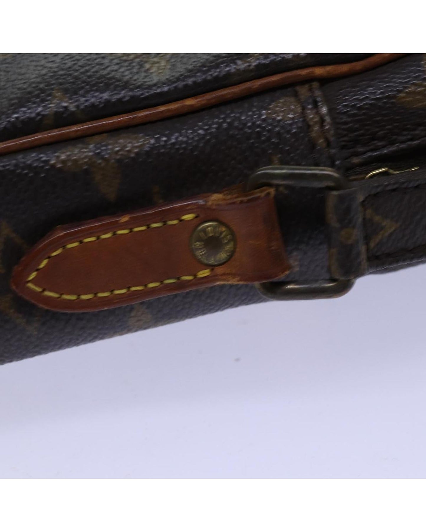 LOUIS VUITTON Pochette Accessoires Monogram Canvas Crossbody Bag M51240 Brown