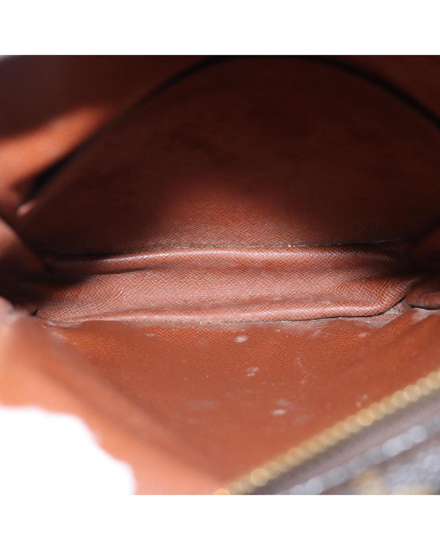 LOUIS VUITTON Pochette Accessoires Monogram Canvas Crossbody Bag M51240 Brown
