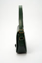 Vintage Celine Green Crossbody Leather Bag