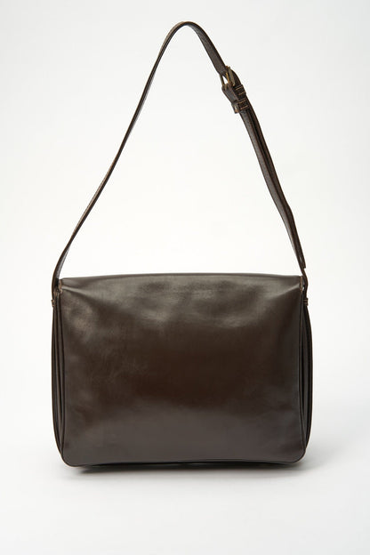 Vintage Loewe Brown Leather Crossbody