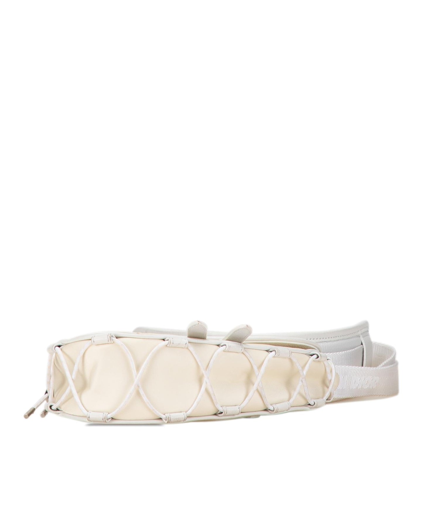 Dior Saddle Bag White Leather Crossbody
