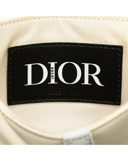 Dior Saddle Bag White Leather Crossbody