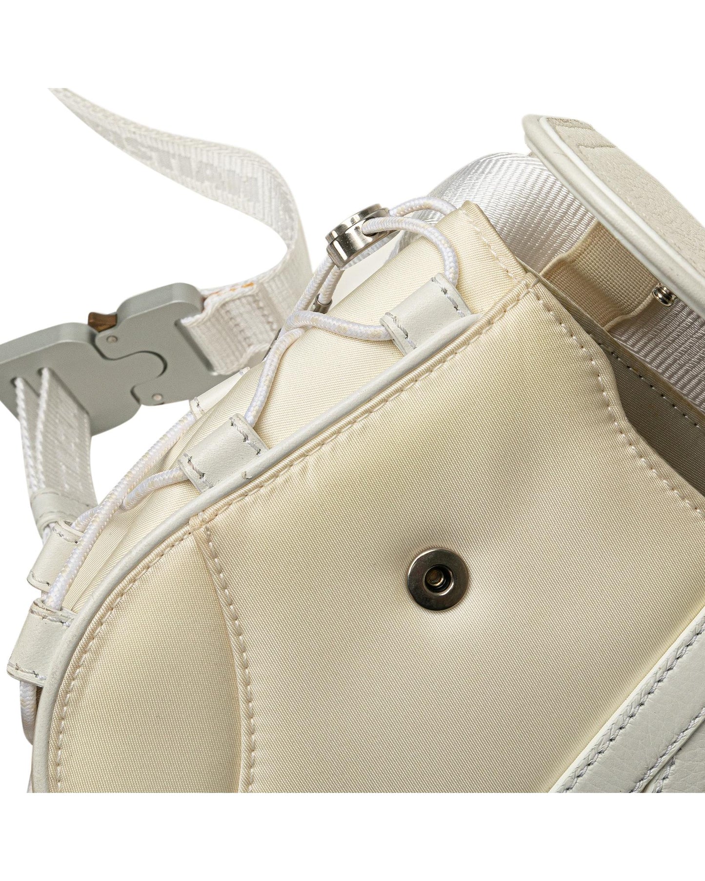 Dior Saddle Bag White Leather Crossbody