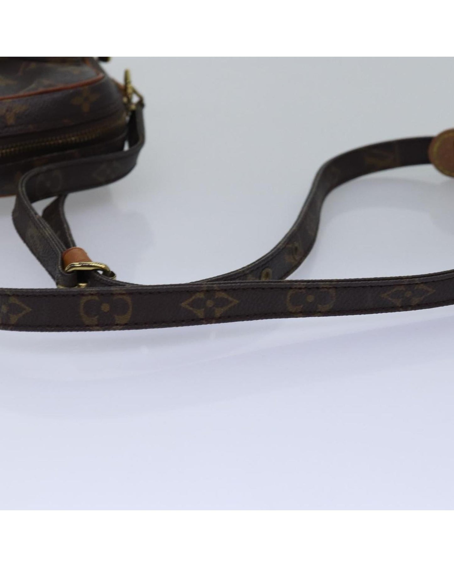 Louis Vuitton Pochette Voyage Monogram Canvas Crossbody Bag Brown