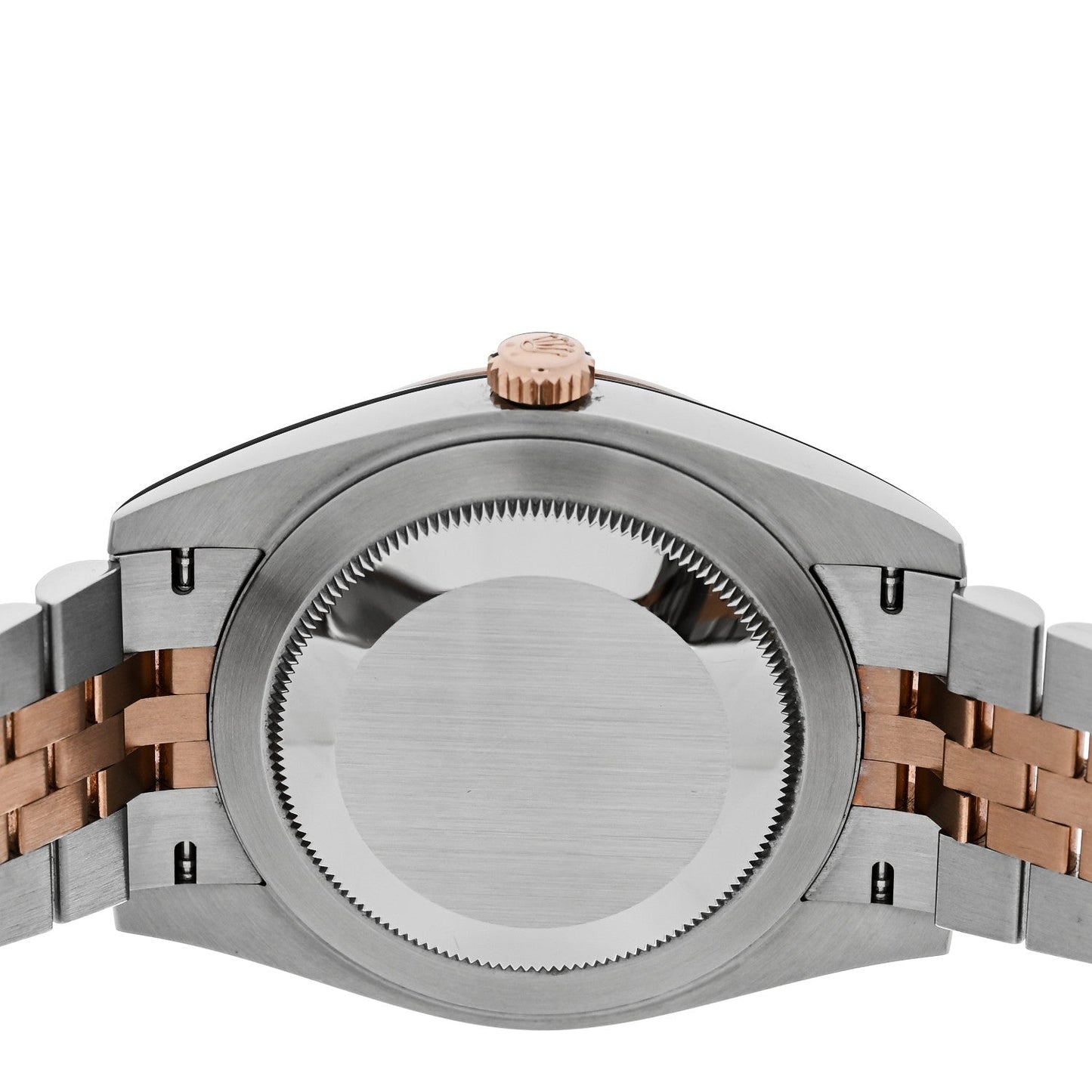 Stainless Steel 18K Everose Gold 41mm Oyster Perpetual Wimbledon Datejust Watch Slate 126331