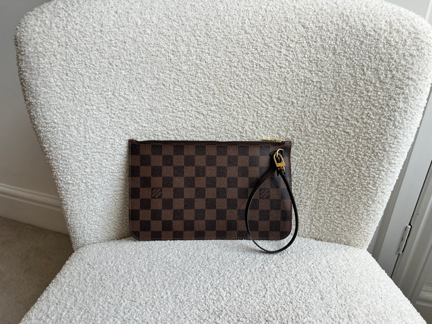 Louis Vuitton Pouch (from Neverfull) in Damier Ebene
