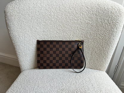 Louis Vuitton Pouch (from Neverfull) in Damier Ebene