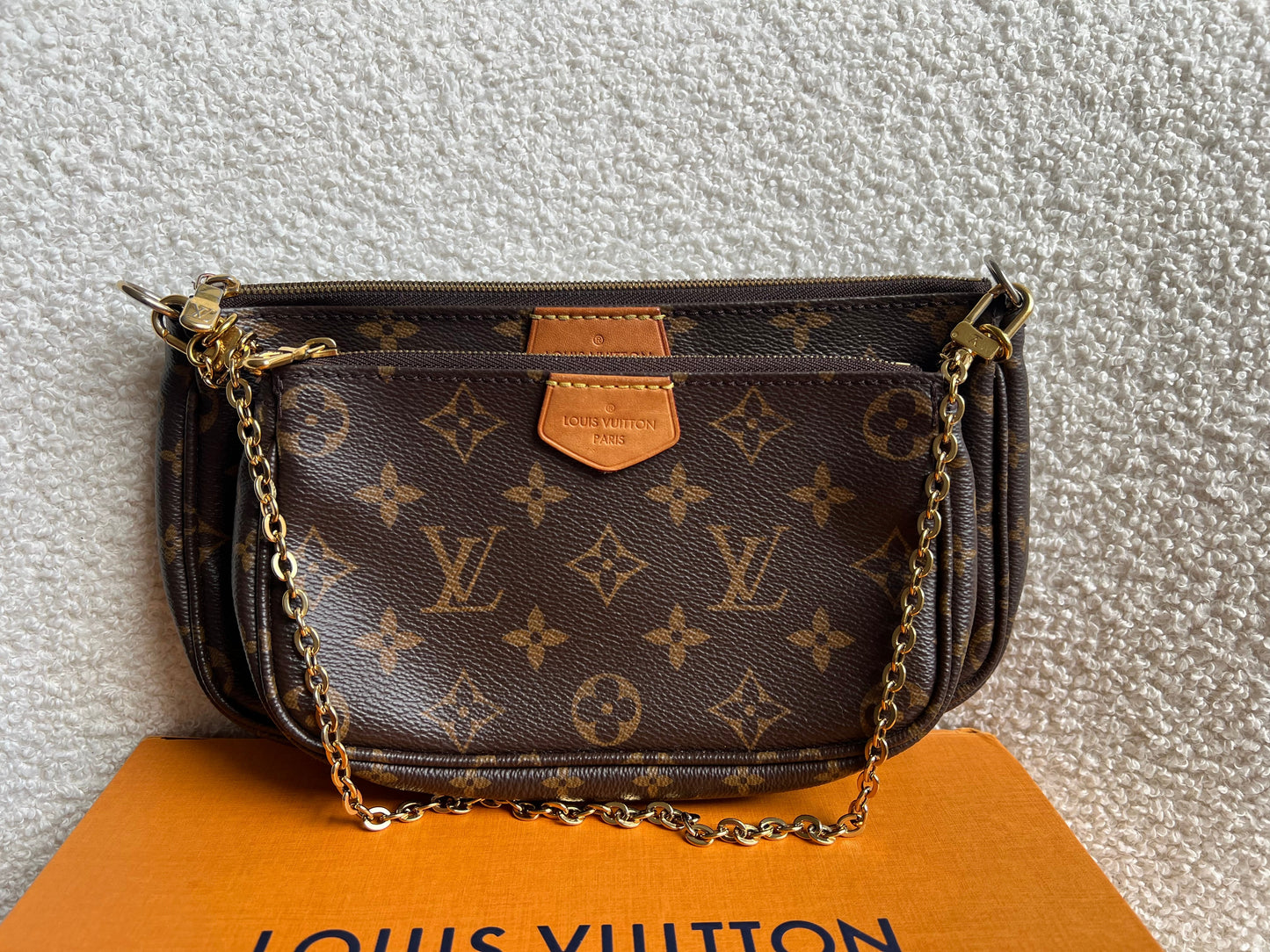 Louis Vuitton Multi Pochette Accessoires Khaki (RRP £2070)