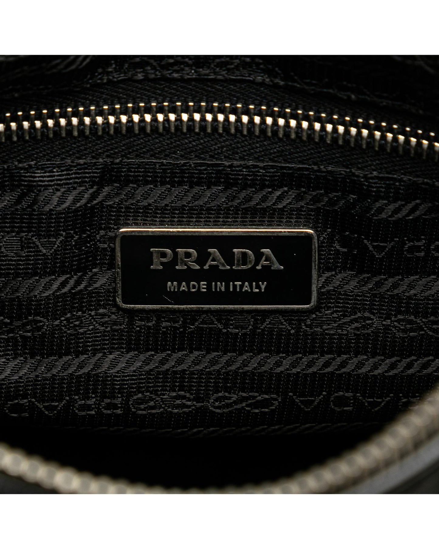 Prada Black Nylon Crossbody Tote Bag