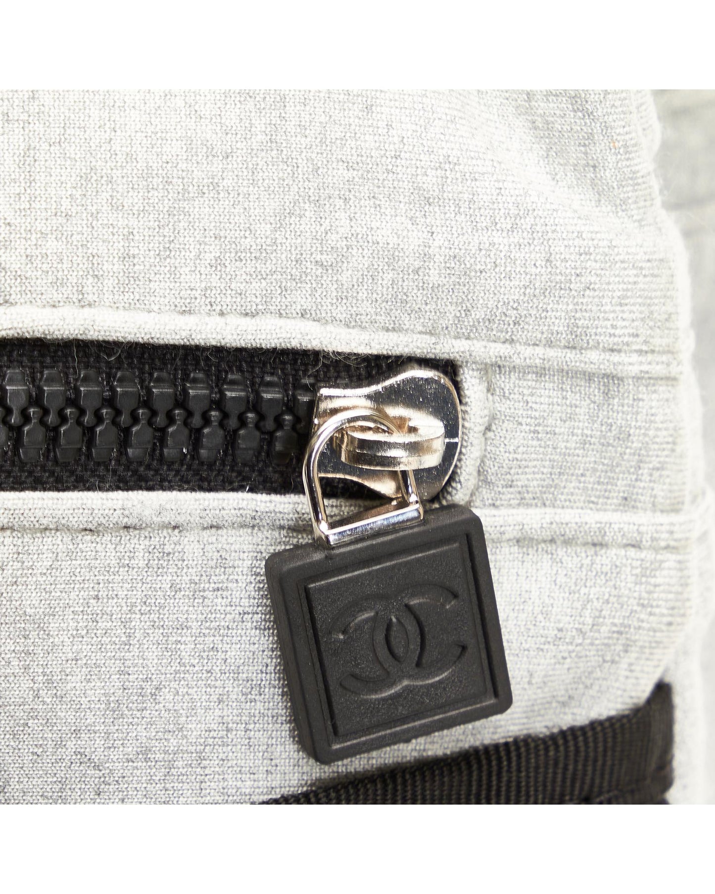 Chanel Vintage Quilted Denim Crossbody Bag