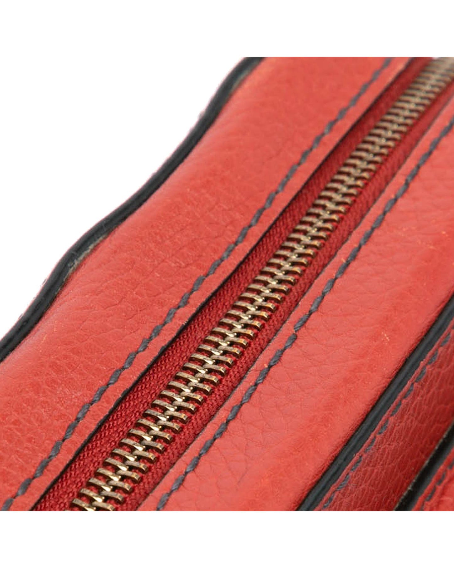 Leather Crossbody Camera Bag with Detachable Strap